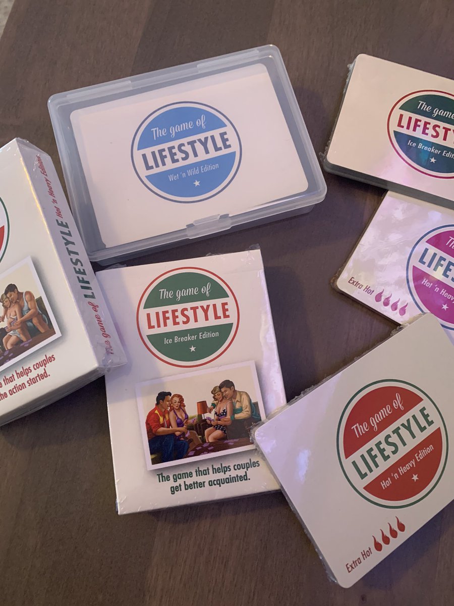 YES!  They’re finally here!
Our favorite LS card game <a href="/gameoflifestyle/">The Game of Lifestyle</a> has released new bonus packs! 
These are the cards that we have famously used in the <a href="/DesireResorts/">Desire Resorts</a> hot tub for years to make new friends and learn their sexy stories … and now they have a hot tub edition!
