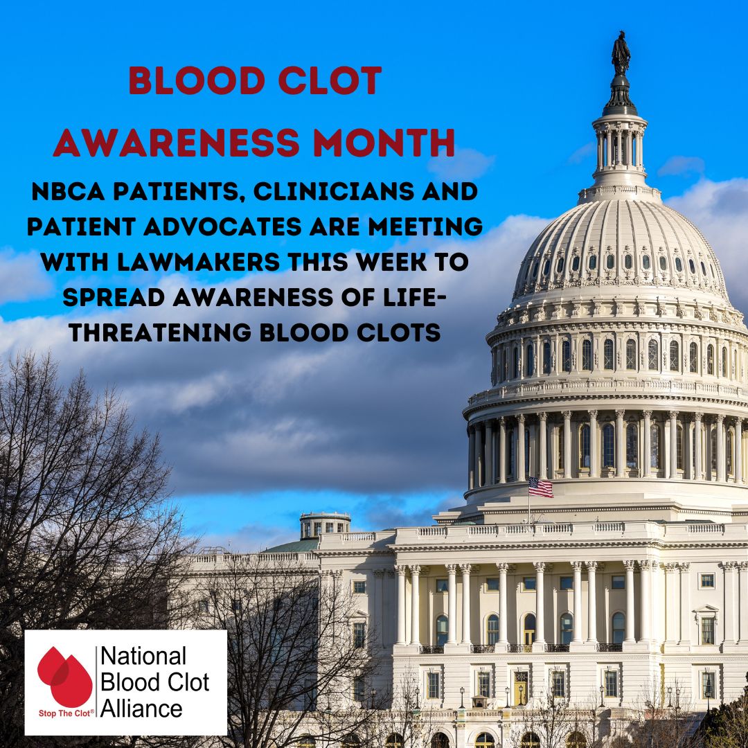 StopTheClot's tweet photo. @StopTheClot patients, clinicians &amp; advocates are gathering in Washington this wk to meet w/ members of Congress to promote much-needed awareness &amp; funding for life-threatening blood clots! We're determined to make a difference &amp; awareness is key. #bcam2023 #stoptheclotDC23 https://t.co/7PYx9pHZrx