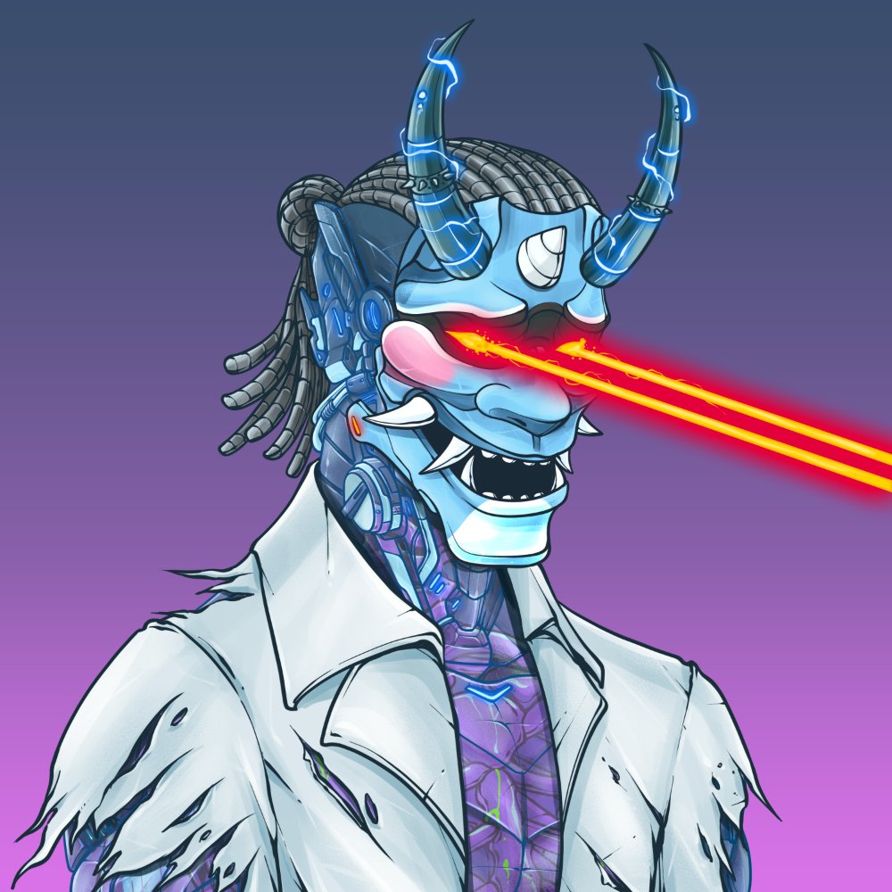 Amazing <a href="/YummiUniverse/">Yummi Universe</a> Oni reveal from <a href="/HyperCultNFT/">HyperCult</a> ! 🔥

Who's excited to explore the City of Hyperion?