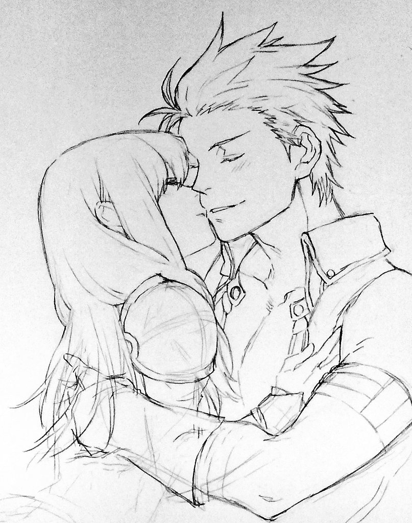 100年ぶりに色塗りたいと思って描いてるんですけど今日中にはまったく間に合いそうにないのでとりあえず今の状況だけ!プリアサ10周年おめでとうございます~!!10周年にして推しが結婚する新規供給があるなんて生きてて良かったよ~~😭😭😭😭
