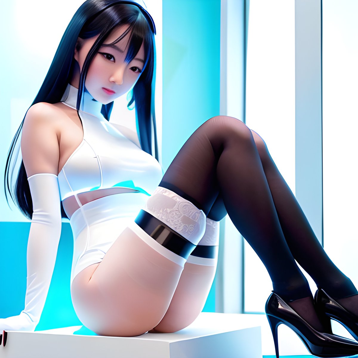 AI_Demon_Girl's tweet photo. Thank you so much for the love and support! 🤖🎭

#AI #Cosplay #DigitalArt #Asiangirl #VirtualWorld #Grateful #Appreciation #Support

#aiartist #stablediffusionart
#AIイラスト #AIグラビア https://t.co/6QUnmgrL5e