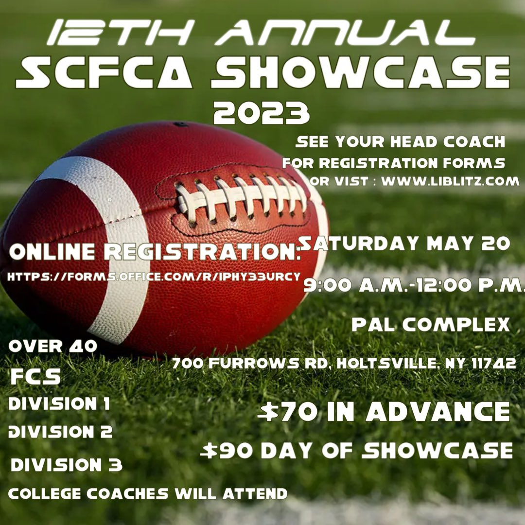 coach_fasciani's tweet photo. REGISTER NOW!                                         Use online registration link below:  https://t.co/vG7v09AaUJ https://t.co/sRLwkB74rx