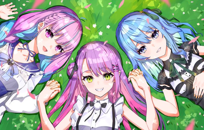 星街すいせい ,湊あくあ ,常闇トワ 「#TOWART #ほしまち