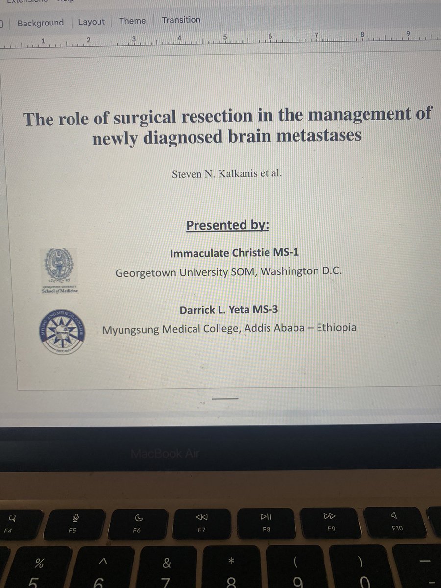 Looking forward to present at <a href="/BrainSpineGroup/">Brain & Spine Group</a> journal club tonight on Brain Metastasis! #brain #tumor