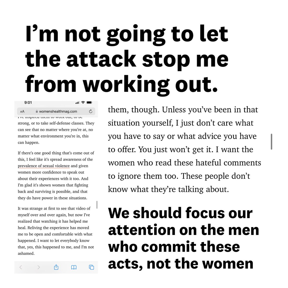 NashaliAlma's tweet photo. Here’s a couple of things I spoke about in the article. It’s not just my story, but about the comments, media, and my life. Always remember you have a voice. 

https://t.co/ycwUx21awN https://t.co/fPTuoRMhx2