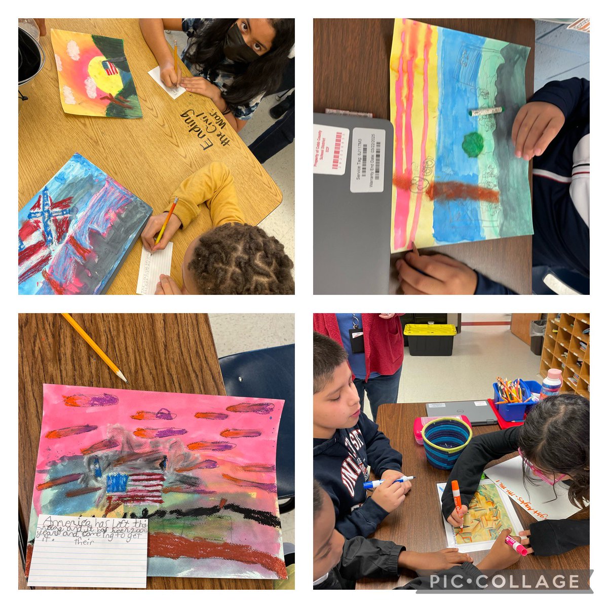 Enjoyed my time last week with @LaBelleESLions! So many engaging & creative opportunities for application of student learning. The hallways are buzzing with energy & the excitement is palpable. We love arts integration! #artsintegration  @pwatson323 @2maryromo @CobbVisualArts