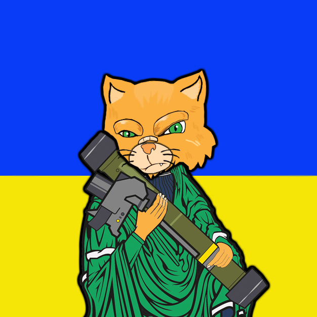cryptogangcats7's tweet photo. Cool? 

#NFTGiveaways  #NFTCommunity #nftart #nftcollector #NFTsales #NFTFam #NFTCommuntiy #OpenSeaNFT #ArtistOnTwitter #Ukraine https://t.co/h8YwEjM6xV