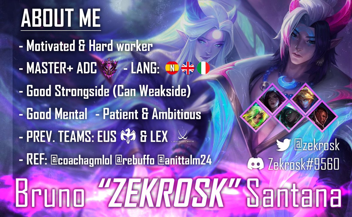 zekrosk's tweet image. Ready to play again 👀