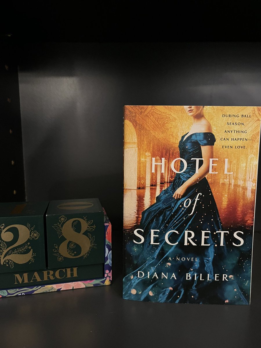 Happiest of book birthdays to one of the most magical reads of 2023: @dcbiller’s HOTEL OF SECRETS. With a lush Viennese setting, “one of the year’s best grumps,” & an extremely competent heroine, this is not one to miss!