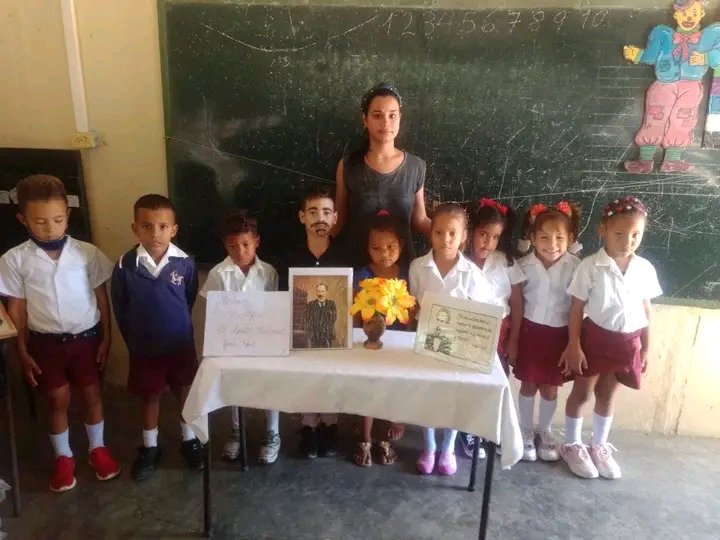 EscuelaFerrer's tweet photo. Se realiza el Evento de Colectivo científico del grado preescolar en la escuela primaria Juan Gualberto Gómez Ferrer del municipio Río Cauto.
#JuntarYVencer 
#RíoCauto
@dpegranma 
@EducacionRio 
@YodanisV
@DaimirisO https://t.co/b3V2dXBrSg