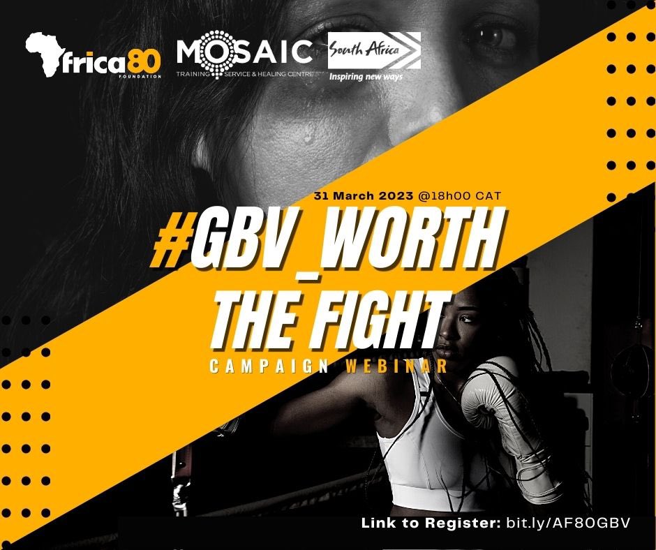 APRMorg's tweet image. As we conclude this #WomensMonth, the APRM will be joining its voice to the cause of Gender Based Violence  with @TheAfrica80 Foundation and @Brand_SA on 31st March.

Register Now for #GBV_WorthTheFight  on bit.ly/AF80GBV

#WhatAfricanWomenWant