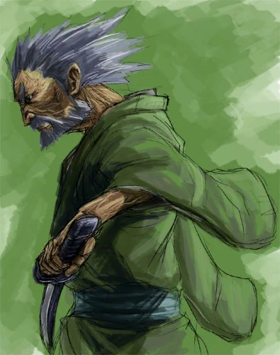 恥ずかしいのであまり出したくはないけども、2004年頃に描いてた絵はこんなの。 