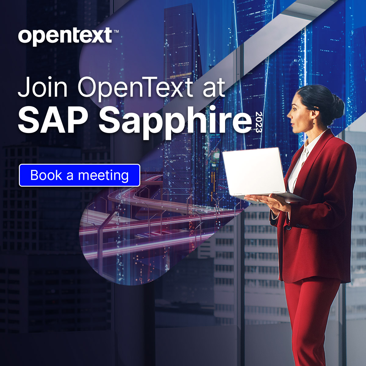 OpenText's tweet image. Hello Orlando!
Hola Barcelona!
Olá São Paulo!

Let SAP and OpenText as a partnership help your organizations seize opportunities in future-proofing your business. 

Book a meeting ▶️ bit.ly/3FYhHuP

#Sapphire23 #SAP