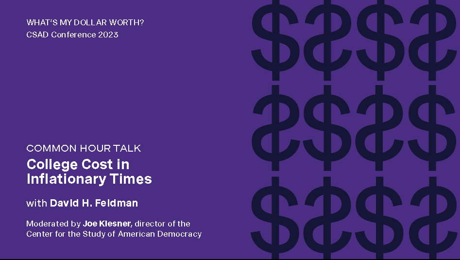 KenyonCSAD's tweet photo. Professor Feldman specializes in the cost of tuition for higher education. 

Please set time aside to attend this riveting lecture.

The schedule of events can be found here: 

https://t.co/u0lmMlz7UZ https://t.co/xZraQBZJLd