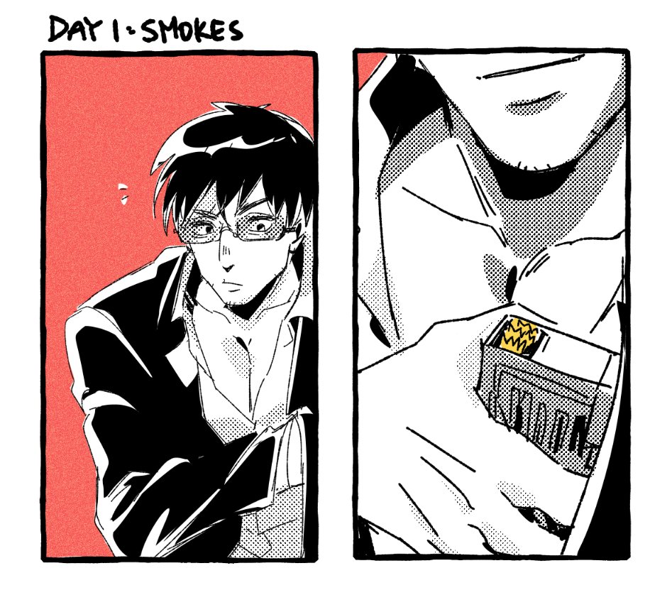 A man's soulmate is his smoke somtimes....😂🚬🚬
Day 1: soulmate au + smoke #vashwoodweek
#TRIGUNSTAMPEDE #TRIGUN #vashwood #WV