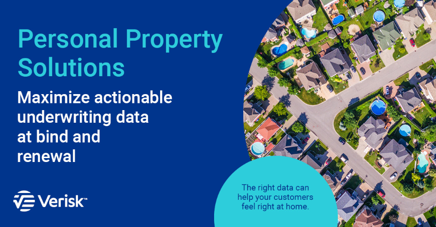 Verisk's tweet image. Complex #risks &amp;amp; generational shifts in purchasing transform #personalproperty #insurance. Detailed knowledge of property is key to determining right protection. Verisk's residential property intelligence solutions can help #underwrite &amp;amp; manage risk: vrsk.co/3lQQxyU.