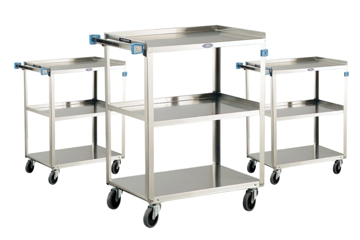 📢 What's the 311 on Stainless Steel Utility Carts?📢 Check out these features and benefits of our 311 Cart

USED IN FRONT AND BACK OF HOUSE SERVICE

CAN BE USED FOR BUSSING, SERVICE SET-UP, AND MORE!

TRANSPORTING &amp; STORAGE SPACE

#foodservice #utilitycart #solutions
