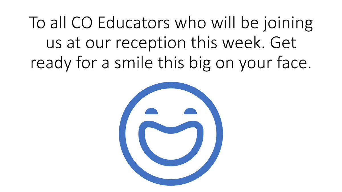 COASCD's tweet image. It’s going to be all SMILES this weekend at the ASCD Conference.

#ASCD2023 
#Teacherleadership
#COASCD