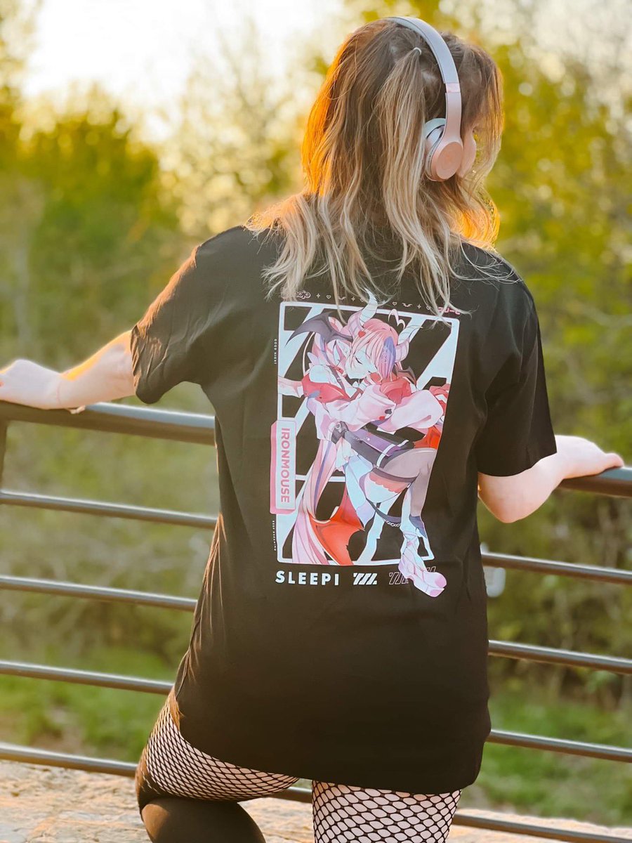 sleepishop's tweet photo. VSHOJO X SLEEPI restocked! Check out the Ironmouse designs on the website now! https://t.co/x8NYLwwxat

@VShojo @ironmouse https://t.co/066DK3I0Nd