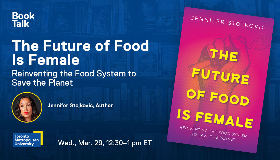 Join us TOMORROW for Book Talk! 🌍Author, alumna and founder of <a href="/vegwomensummit/">Vegan Women Summit</a>, <a href="/jennystojkovic/">Jenny Stojkovic</a> will discuss her new book, The Future of Food Is Female, with <a href="/marciawoods/">Marcia Woods</a>, CEO and co-founder of <a href="/freshspoke/">juuce</a>. Open to the public!

RSVP: ow.ly/iAwz50N7jhB