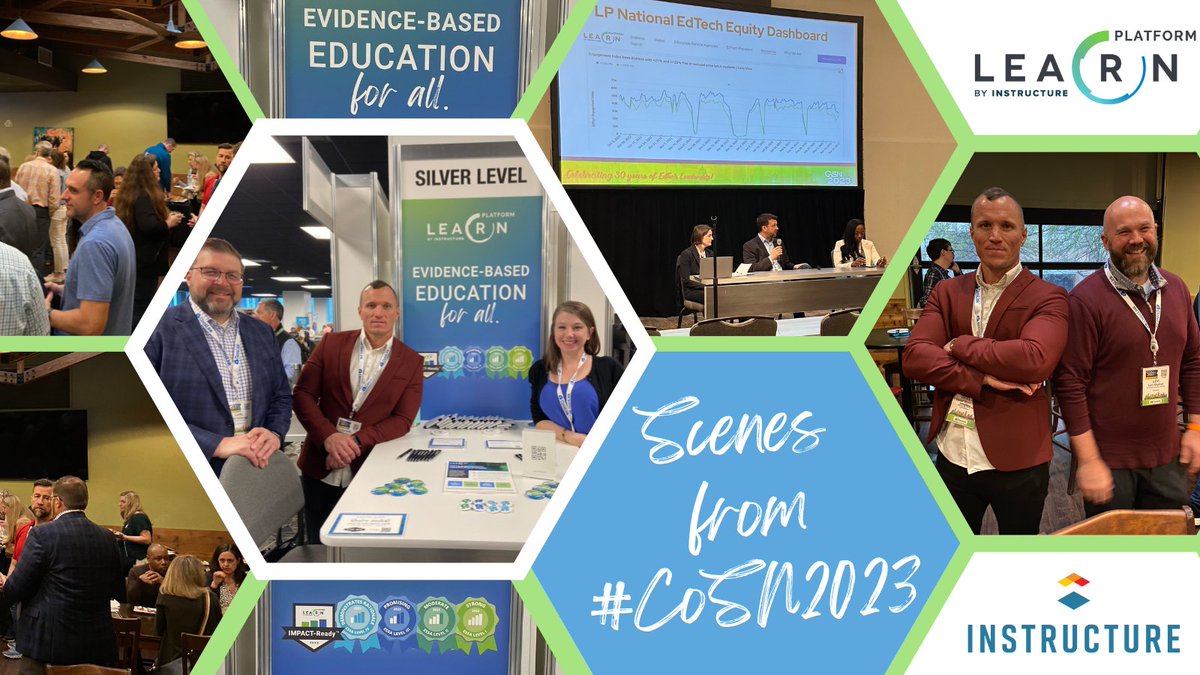 Our team had such an amazing time at #CoSN2023 that we wanted to share some memories. Congratulations, and thanks to <a href="/keithkrueger/">Keith Krueger</a> and the entire <a href="/CoSN/">CoSN</a> team for 30 years of leadership! 👏  🎉