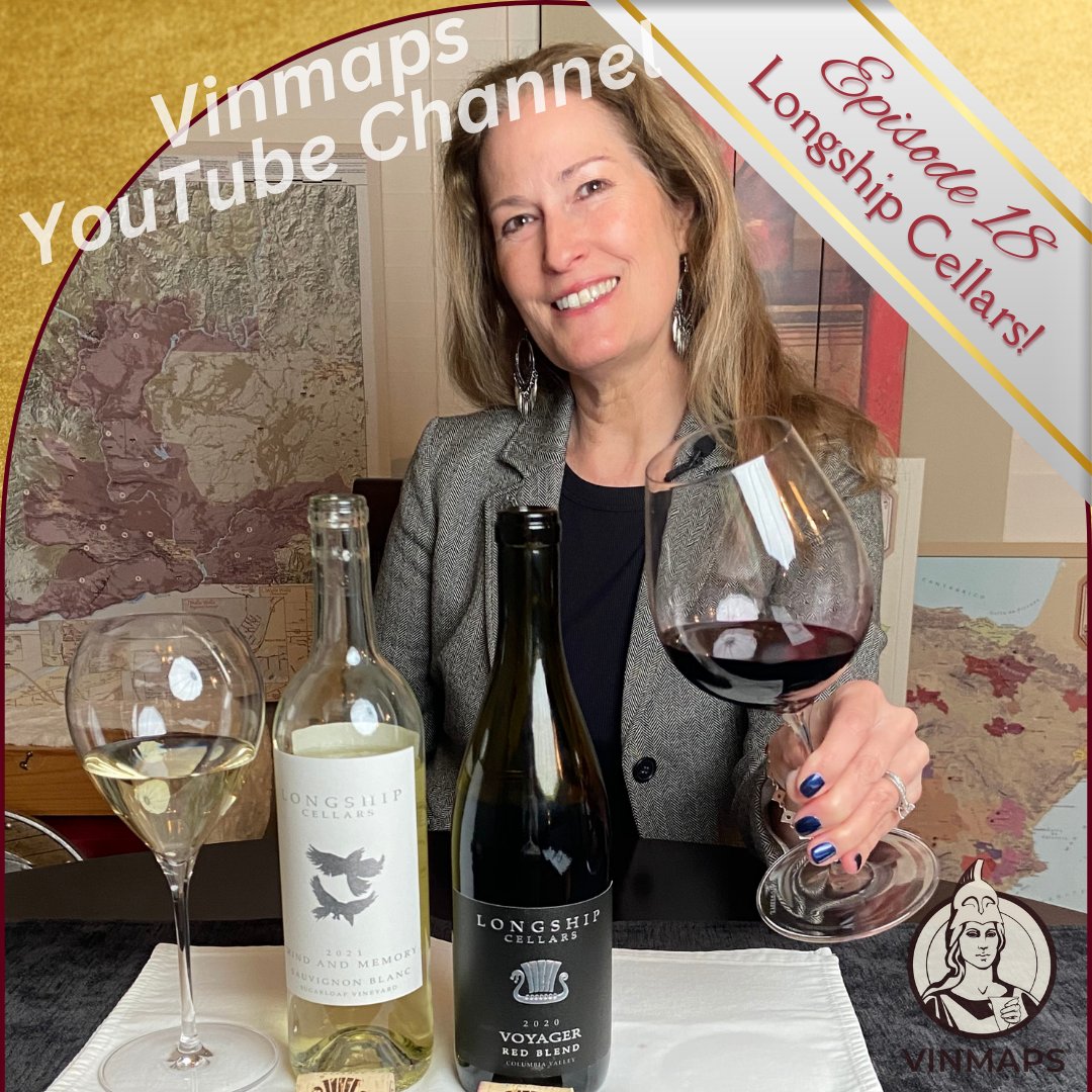 🍷📽️Our latest wine exploration features WA State's Longship Cellars & their Mind + Memory #sauvignonblanc and the intriguing Voyager #petitesirah #syrah #redblend !  Check it out on YouTube!  #cheers all! #TasteWA #yakimavalley #wawineries #winelovers #winetasting