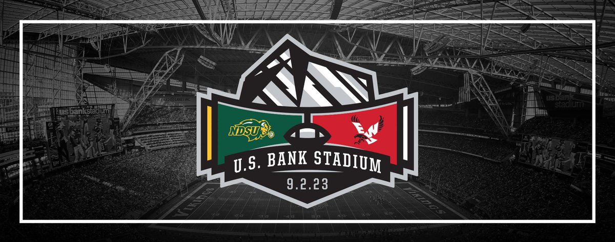 🚨Tickets Available Tomorrow🚨 Tickets for @NDSUfootball vs Eastern Washington at U.S. Bank Stadium on September 2 go 𝙤𝙣 𝙨𝙖𝙡𝙚 tomorrow at 10am. To purchase visit: USBankStadium.com/NDSU-EWU.