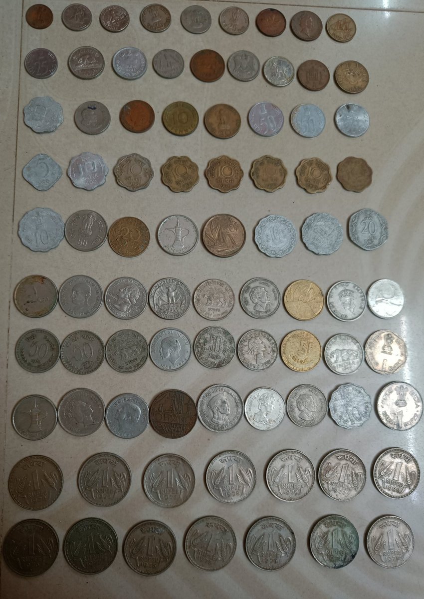 YogeshYadhav8's tweet photo. Coin challenge 😌 foreign and old India coins..
#coinchallenge #coins #foreigncoins  #usa #canada 
#hongkong #india #france #america #southafrica #dubai #german #srilanka #brithish #kuwait. #dhanush #CaptainMiller  #d50 #ipl #csk #dhoni #benstokes #ruthu.. https://t.co/5JwosaCZwu