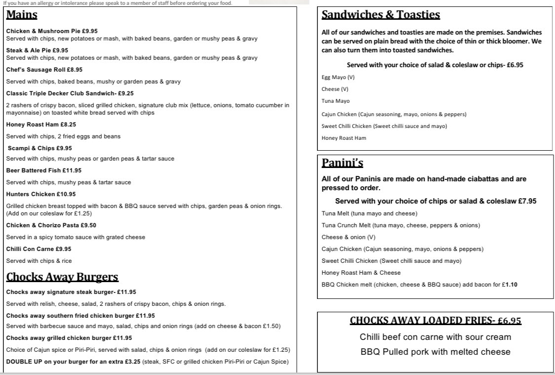 chocksaway tweet media