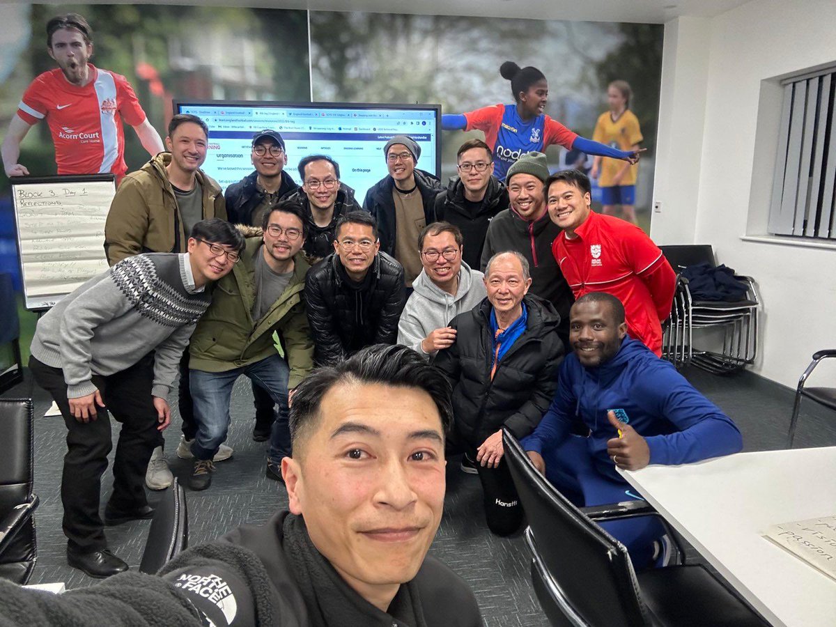 alan_zp_lau's tweet photo. Great “Stepping over the sideline” session last night @surreyfa with the guys from Sutton HKers.
Great delivery by @danny_fenner. We hope this is the beginning of your coaching journey!
Can’t wait for our next session!!!
#diversityinfootball #communitycoaches https://t.co/wR29FsqrTK