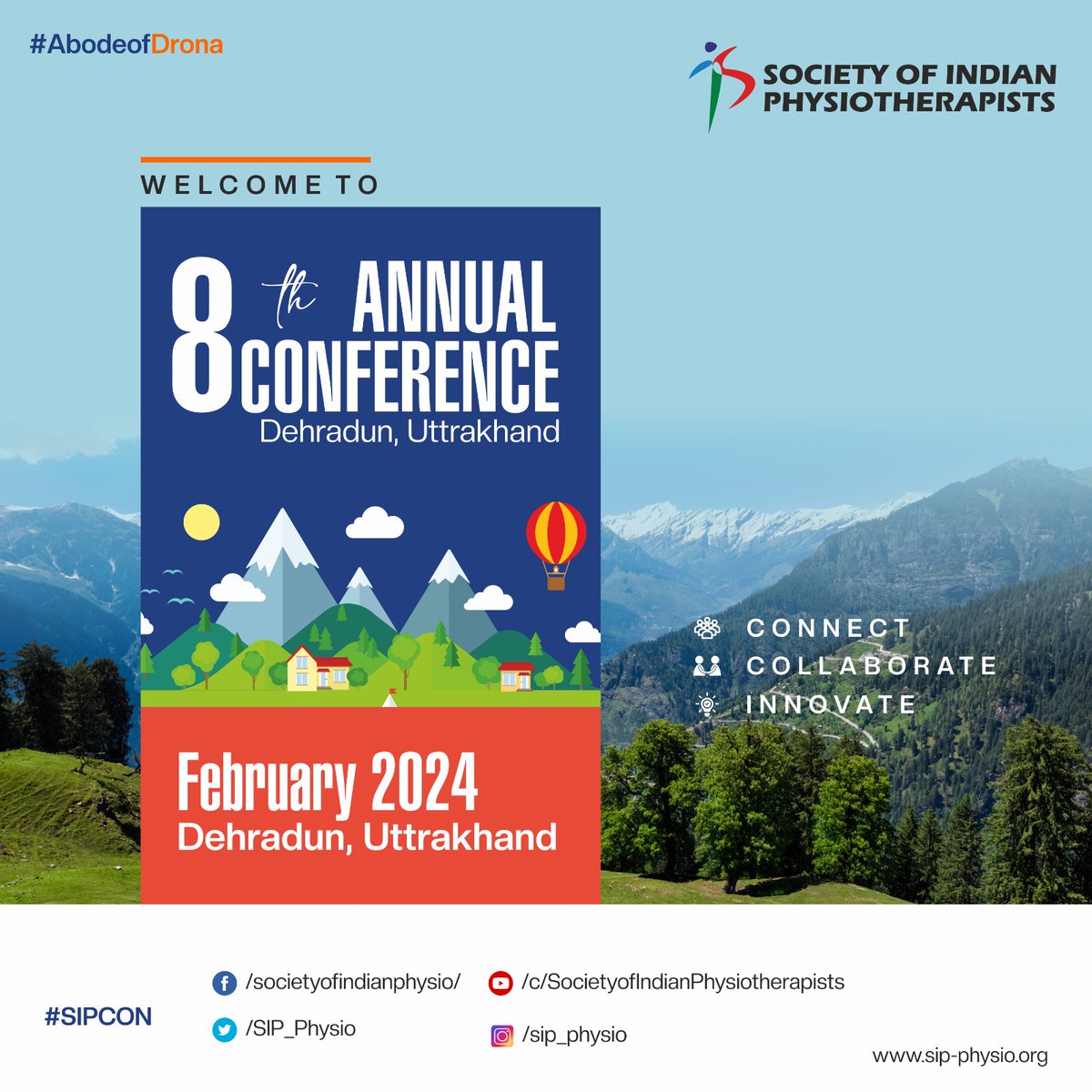 drniteshbansal's tweet image. #SIPCON