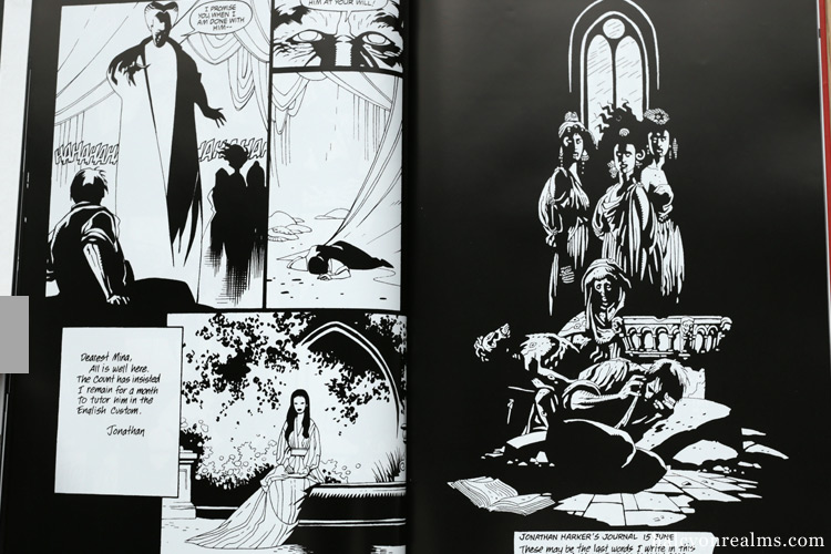 Mike Mignola's graphic novel adaptation of Bram Stoker's Dracula (1992) is a masterclass in the use of negative space to create dramatic shape, form & composition. This was before Hellboy started & his art style is still very detailed/less simplified - https://t.co/iEe6xD3mVr 