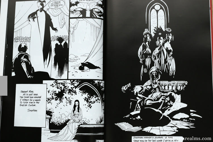Mike Mignola's graphic novel adaptation of Bram Stoker's Dracula (1992) is a masterclass in the use of negative space to create dramatic shape, form &amp; composition. This was before Hellboy started &amp; his art style is still very detailed/less simplified - https://t.co/iEe6xD3mVr 