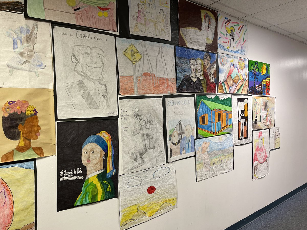 Ms. Asca’s IB Spanish Language students created works of art inspired by different Hispanic artists 🧑‍🎨🎨

To learn more about our G-Star International Baccalaureate program visit: gstarschool.org/ibprogramme

#GStar #GStarHigh #CSUSAToday #InternationalBaccalaureate #Art #HighSchool