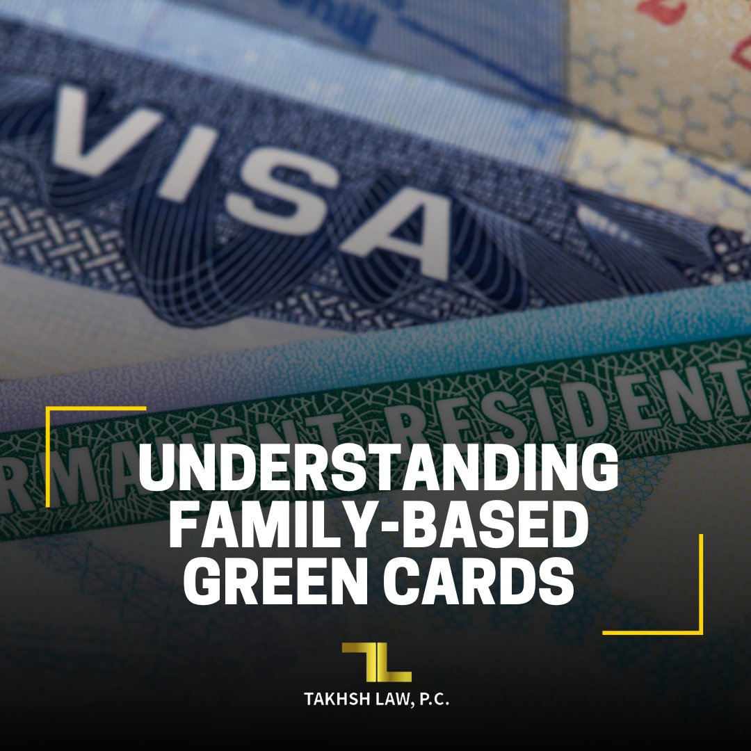 ImmiCounsel's tweet photo. Family-based green cards are a path to lawful permanent residency for loved ones of U.S. citizens and lawful permanent residents.💚

Need help determining your eligibility? Contact us for a consultation! 💬

#immigration #law #greencard #immigrating #usimmigration #visa https://t.co/AVRJ0BRwJL