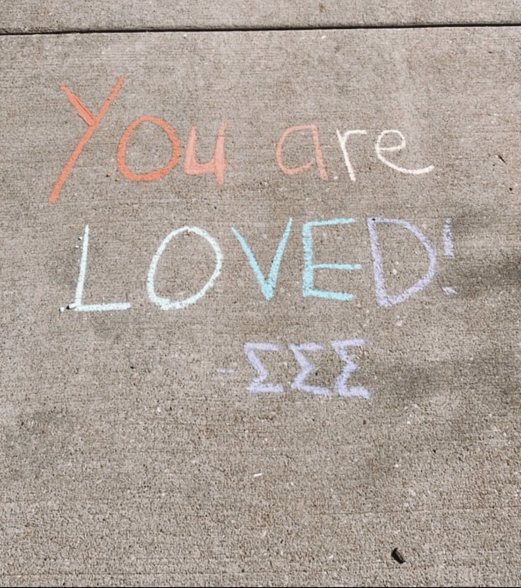 MoStateTriSigma's tweet image. Keep an eye out for these messages around campus brought to you by our DEI committee!!🥰