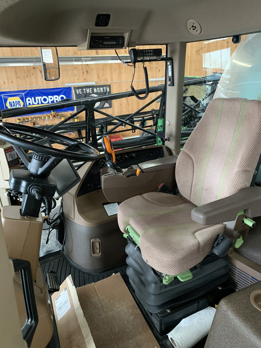 Helping a customer sell their sprayer. 2013 4830, 2820 hrs. HF dual flow meters, 380/105r50 good year 30%, 600/65r38 60%, wheel covers, accu-volume, front shield, tarps 2630, section control, 3000 receiver, Field ready. Weights not included. Asking $230000 obo <a href="/HorschOntario/">HORSCH Ontario</a>