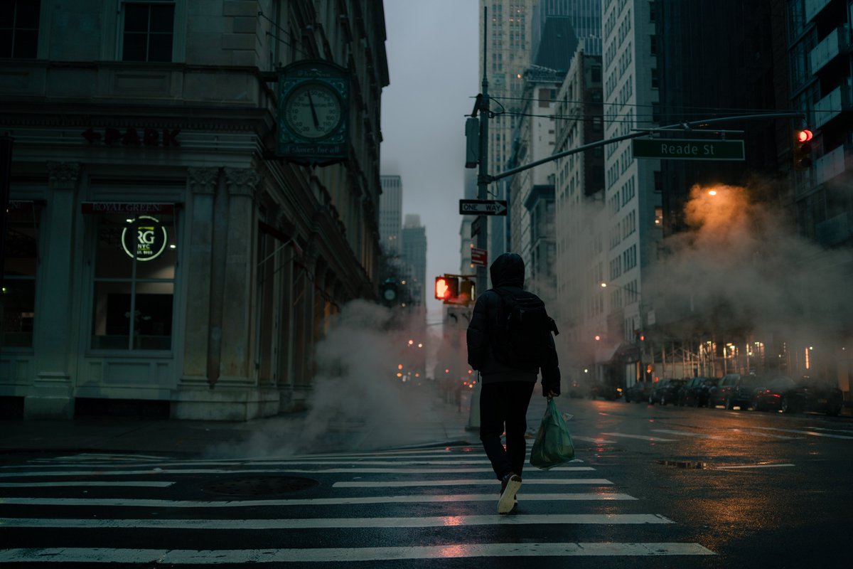 NYC dressed in steam.