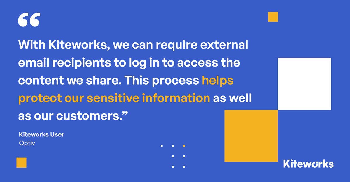 Kiteworks on Twitter "🎉 We love seeing customer reviews praising 
