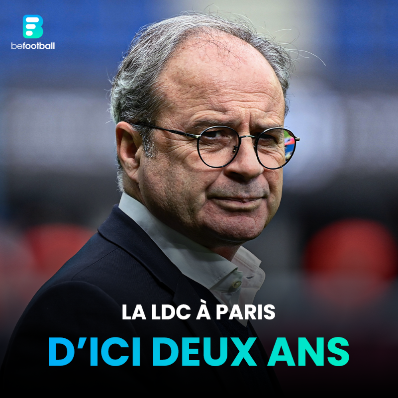 _BeFootball's tweet photo. 🚨 Durant une réunion entre anciens grands joueurs et coachs, Luis Campos a confié qu'il était capable avec ses méthodes de remporter la Ligue des Champions à Paris d'ici DEUX ANS ! ⭐️

Pour plus d'informations 👇