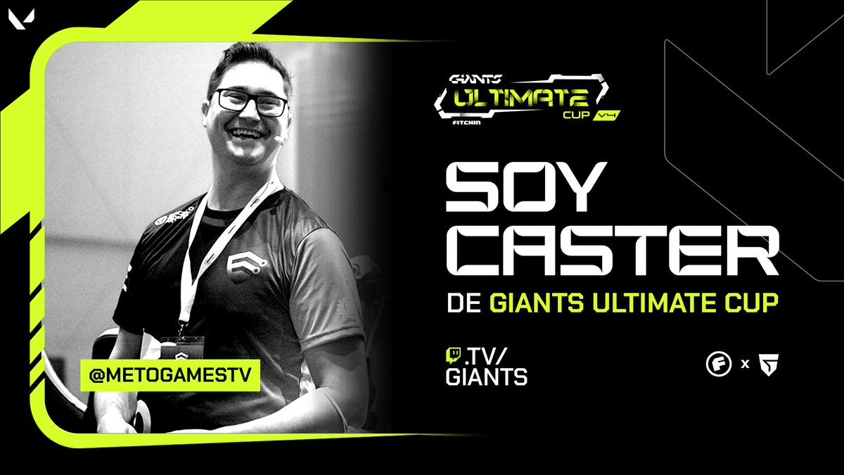 🔴COMUNICADO OFICIAL🔴

Gracias a @GiantsGaming y a <a href="/fitchinGG/">FITCHIN</a> vuelvo a estar en la #GiantsUltimateCup4 como comentarista.
Gracias por seguir confiando en mi💙