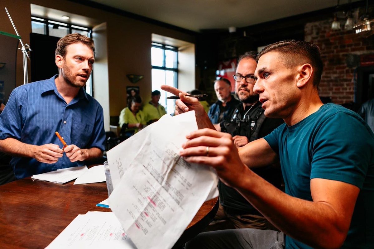 jamesmullinger's tweet photo. It can sometimes be a serious business making something silly! On the set and behind the scenes of Brit Out Of Water, streaming now across Canada on @fibetv1.
Photographs: @MathieuSavidant #britoutofwater #canadiancomedy #sitcom #newbrunswickcomedy https://t.co/VVsTo4Y3Pi