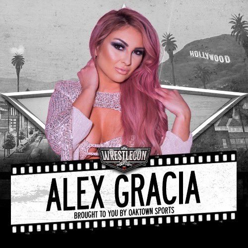 alexgracia3's tweet photo. Pink Dreams will be @wrestlecon this week! I will be signing with @OakSportsLLC on Friday 9-2 &amp; Saturday 9-2 💘

https://t.co/WSC8DW7eqT https://t.co/hhXgmgHfkg