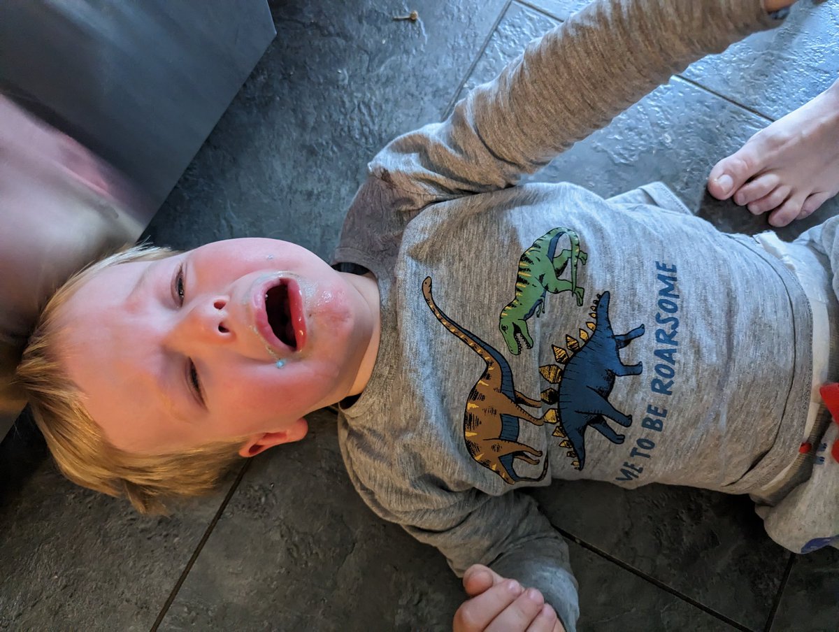 How I'm feeling as we approach a year of negotiations with <a href="/KUOW/">KUOW Public Radio</a> management and <a href="/UW/">University of Washington</a> for a new <a href="/sagaftra/">SAG-AFTRA</a> contract for our unionized newsroom. We're still fighting for living wages, but man are we tired and frustrated! #WeMakeKUOW