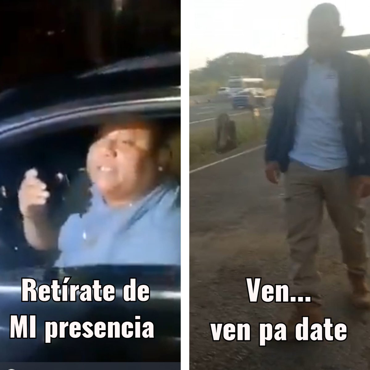 rodpma's tweet photo. PANAMÁ:  
Dos formas de enfrentar una situación con las autoridades policiales.
#Anel https://t.co/6WzJWG4Gr5