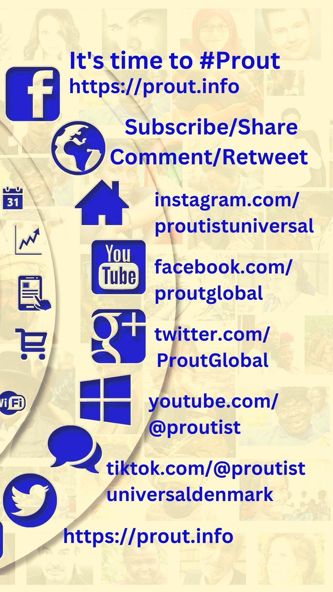 #Tuesdayprout Economic Democracy, Ecological Balance and Social Justice. Help us spread the word about Prout. Share and Retweet! @ProutManila @PROUTNews @PROUTugal @AndProut @ProutistBinod @ilsr @GaianWay @TheNextSystem @MinimumWageBiz @coopnews