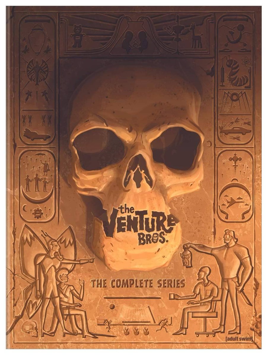 toydrill's tweet photo. THEY'RE MAKING A VENTURE BROS COMPLETE BOX SET AND THE BOX ART?!??!?!? AHHHHHH https://t.co/7BbBvw2oQH