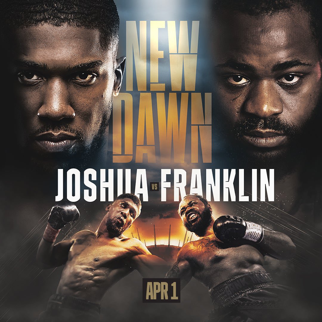 Tickets available, Dm if interested.
#anthonyjoshua #AJvsFranklin #Boxing