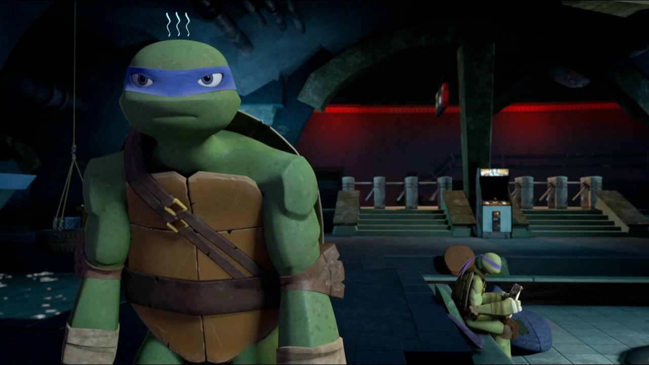 TMNT 2012 Лео кадры
