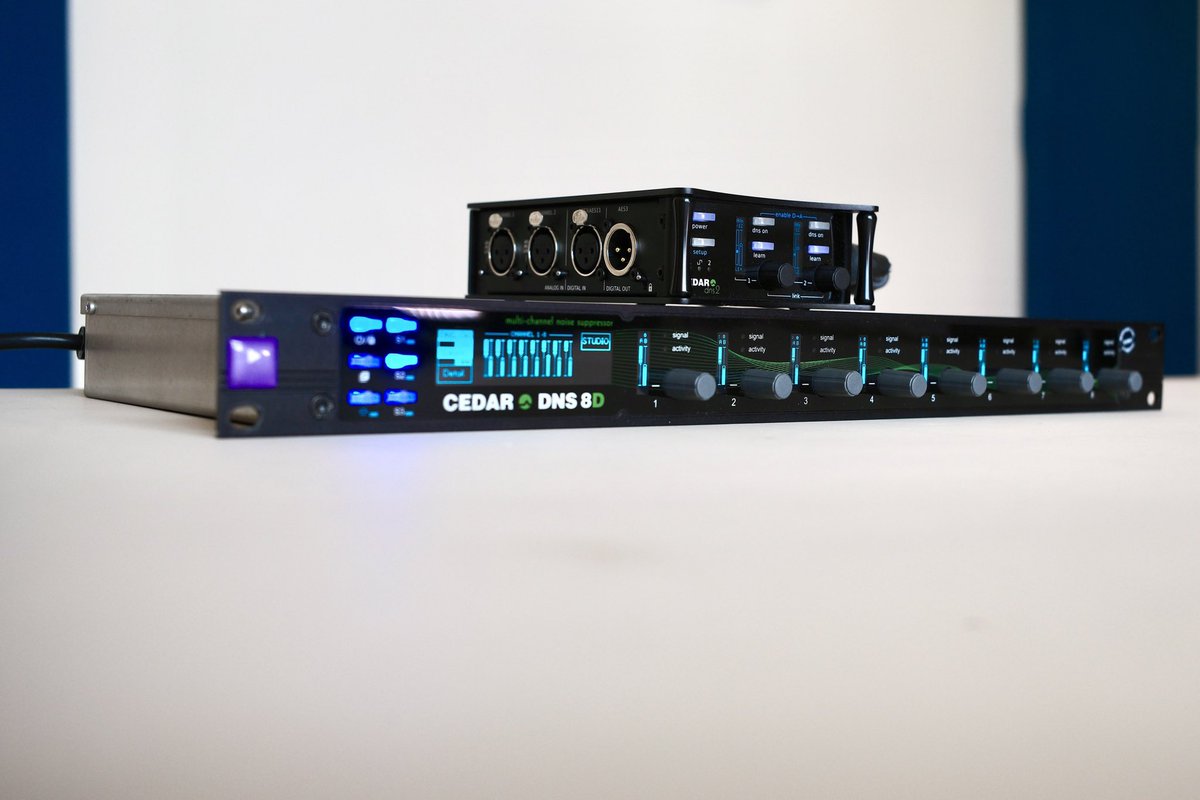 We've added some more Cedar DNS noise reduction wizardry to our stock, helping to keep audio super clean for our broadcast and on-line clients. #soundsupervisor #cedaraudio #broadcastaudio